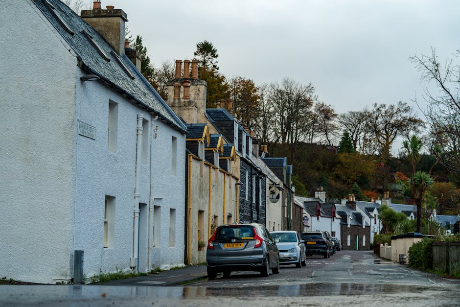 The Open Book bookshop counter and entrance in Wigtown, Scotland