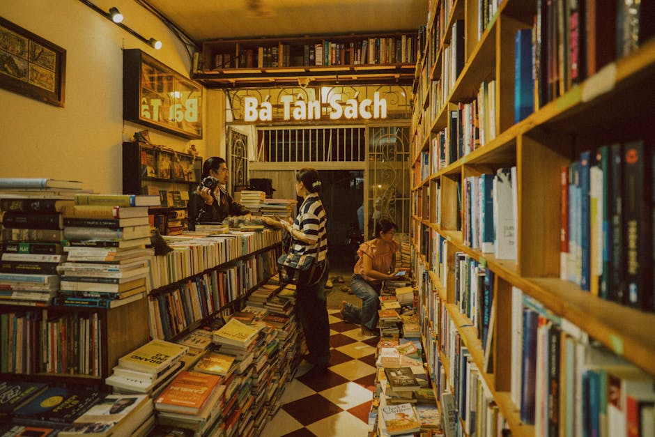 Exterior or window display of a fair trade bookshop in Haarlem